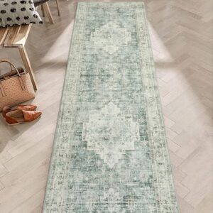 LIVEBOX Washable 2.5x8 Runner Rugs for Entryway Bathroom