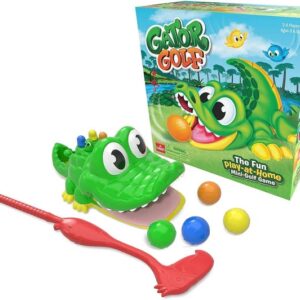 Gator Golf - Putt The Ball into The Gator's Mouth to Score Game by Goliath