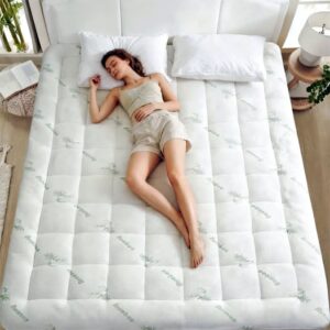 EMONIA Mattress Pad King Size Pillow Top Mattress Cover