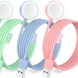 3Pack Upgraded for Apple Watch Charger Fast Charging