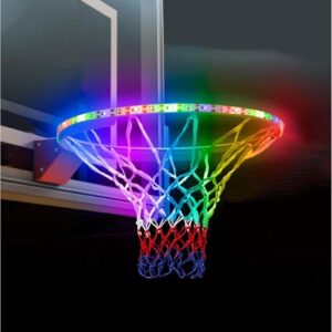 LED Basketball Hoop Lights, Updated Design18ft LED Basketball Rim Light Waterproof