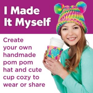 Creativity for Kids Quick Knit Loom Kit | Create a Colorful Hat or Cozy | DIY Craft (Ages 7+)