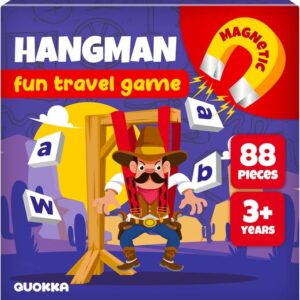 QUOKKA Magnet Game for Kids 3-5 - Hangman Game