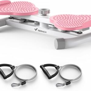 MERACH Waist Twister Machine Exercise, Ab Twist Board with 300 lbs Weight Capacity