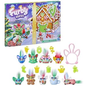 Furby Minis Advent Calendar Toy for Kids 6+ with 24 Days of Surprises