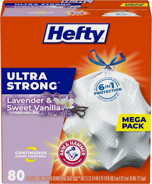 Hefty Ultra Strong Tall Kitchen Trash Bags