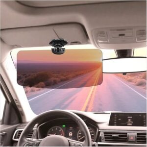 Car Sun Visor with Polarized Glare Protection