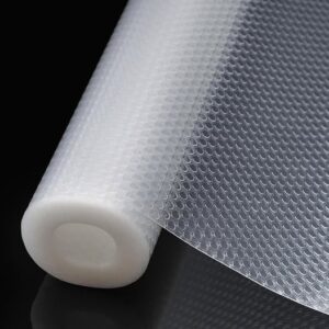 Shelf and Drawer Liner for Kitchen Cabinet，Non Adhesive Durable EVA Shelf Paper