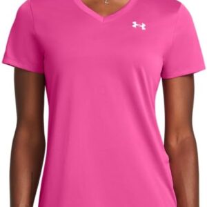 Under Armour Womens Tech Short Sleeve V Neck