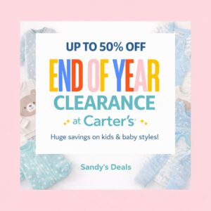 Carter's End of year Clearance Up to 50% Off