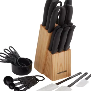 Under $20💥💥 Macy's Last Act Deal -Farberware Soft Grip 25-Piece Cutlery Set with Kitchen Tools