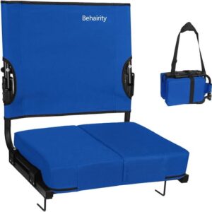 Portable Stadium Seat for Bleachers with Back Support