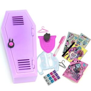 Monster High Locker Activity Set, Arts and Craft Kit, for Unisex Child Ages 3+