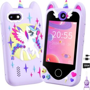 Kids Smart Phone for Girls Gifts - Toddler Christmas Birthday Gift