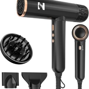 Nicebay Ionic Hair Dryer with diffuser for Curly Hair