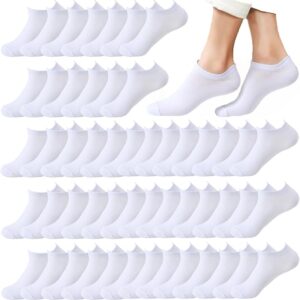 12-30 Pairs Low Cut Ankle Socks for Women No Show Casual Breathable Athletic Socks