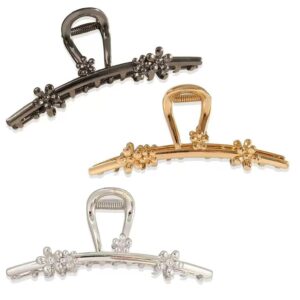 3 Pcs Decorative Hair Claw Clips