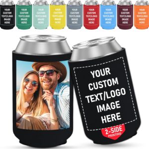Personalized Neoprene Can Cooler Sleeves