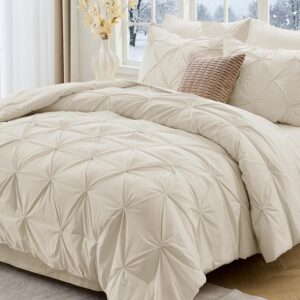 Sasttie King Size Comforter Set, 7-Piece Bed in a Bag