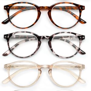 5 Pack Reading Glasses For Women/Men-Blue Light Blocking