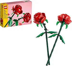 LEGO Roses - Building Toy for Kids, Girls & Boys, Ages 8+