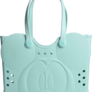 40% off Disney Mickey Mouse 3D Character Face Green 16.5" EVA Molded Tote