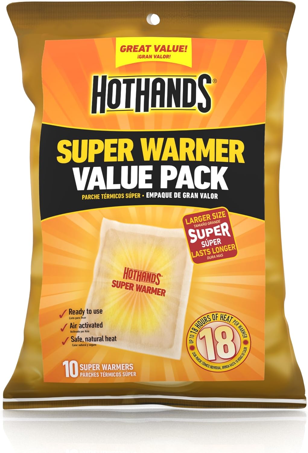 HotHands Body & Hand Super Warmers