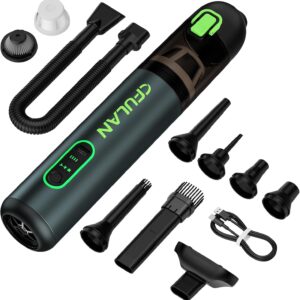 Cfulan Car Vacuum Portable Cordless, 21KPa 4-in-1 Handheld Mini Vacuum Cleaner