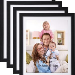 Giftgarden 8x10 Picture Frame Black with Mat