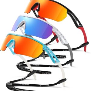Kids Sunglasses Youth Baseball Sun Glasses Polarized Sports