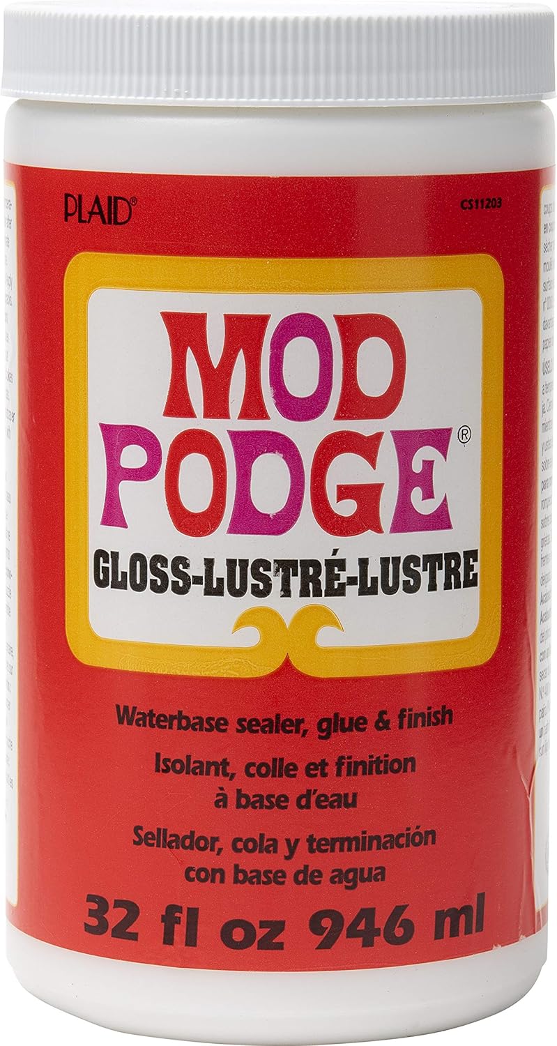 Mod Podge Gloss Sealer, Glue & Finish: All-in-One Craft Solution