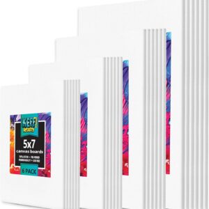 KEFF 24-Pack Canvas for Painting