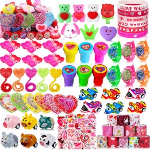 132 PCS Valentines Day Party Favors for Kids Boy Girl