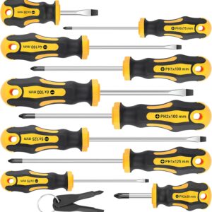 Amartisan 10-Piece Magnetic Screwdrivers Set