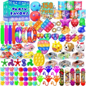Party Favors for Kids 8-12 4-8, 150-Pack Fidget Toys Bulk