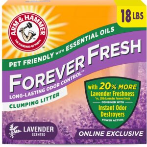 Arm & Hammer Forever Fresh Clumping Cat Litter Lavender