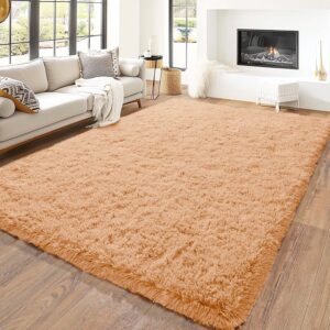 MOONLIGHT20015 Area Rugs for Living Room Bedroom Beige
