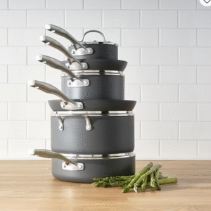 Cooks Hard Anodized 10-pc. Cookware Set ONLY $80