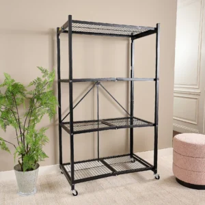 Pop-It Large 4-Tier Heavy Duty Rack with Caster Wheels