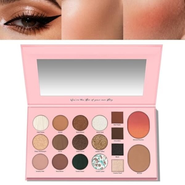 5-in-1 Backed Eyeshadow Makeup Palette