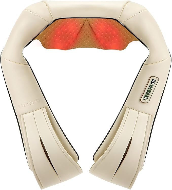 Nekteck Neck Massager for Pain Relief Deep Tissue