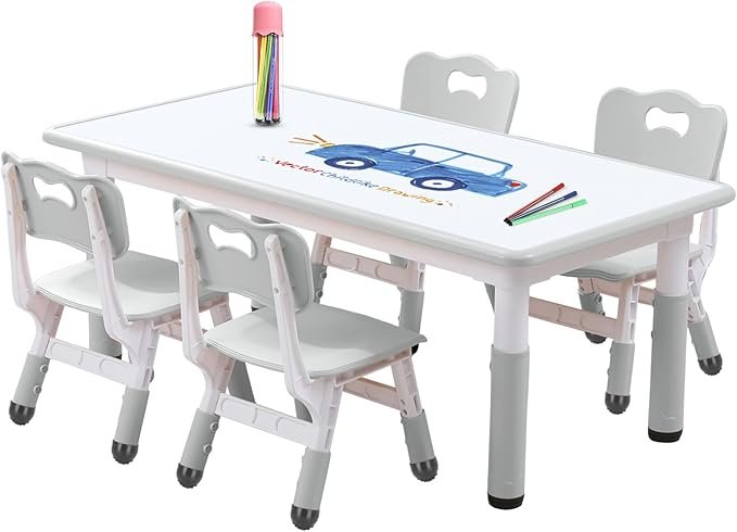 Kids Table and Chair Set for Toddlers