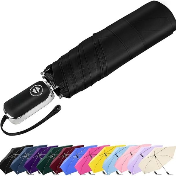 Lejorain Mini Umbrella for Travel Automatic