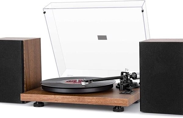 1 BY ONE Bluetooth Turntable HiFi System