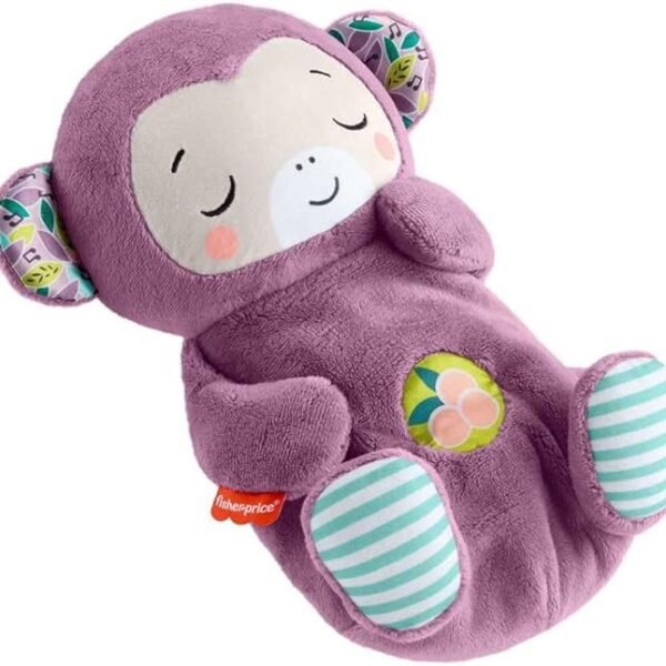 Fisher-Price Baby Toy Soothe ‘n Snuggle Purple Monkey