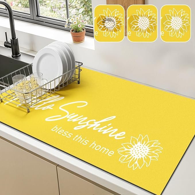 Findosom Fall Dish Drying Mat