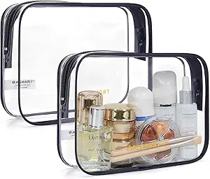 BAGSMART Clear Toiletry Bag