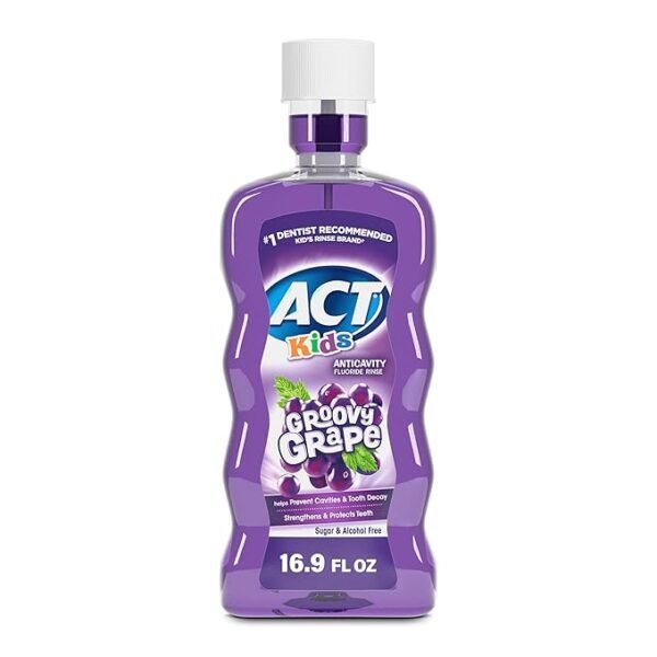 ACT Kids Anticavity Fluoride Rinse Groovy Grape