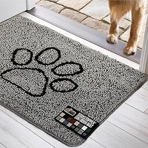 GORILLA GRIP SOAKSTOPPER Dog Door Mat