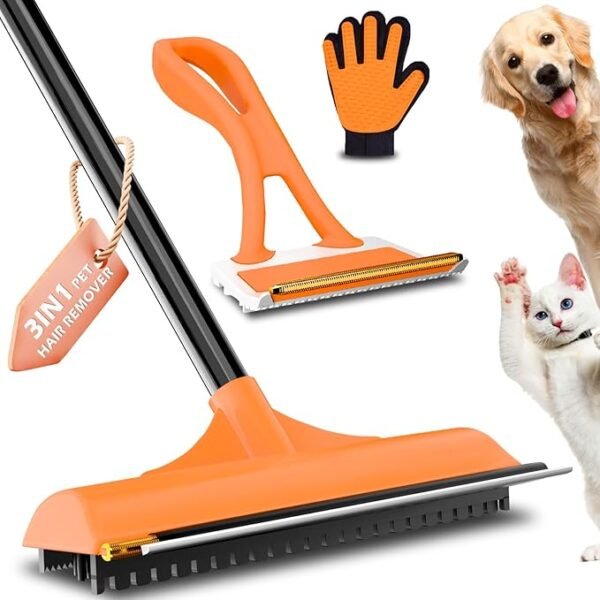Carpet Rake for Pet Hair Removal